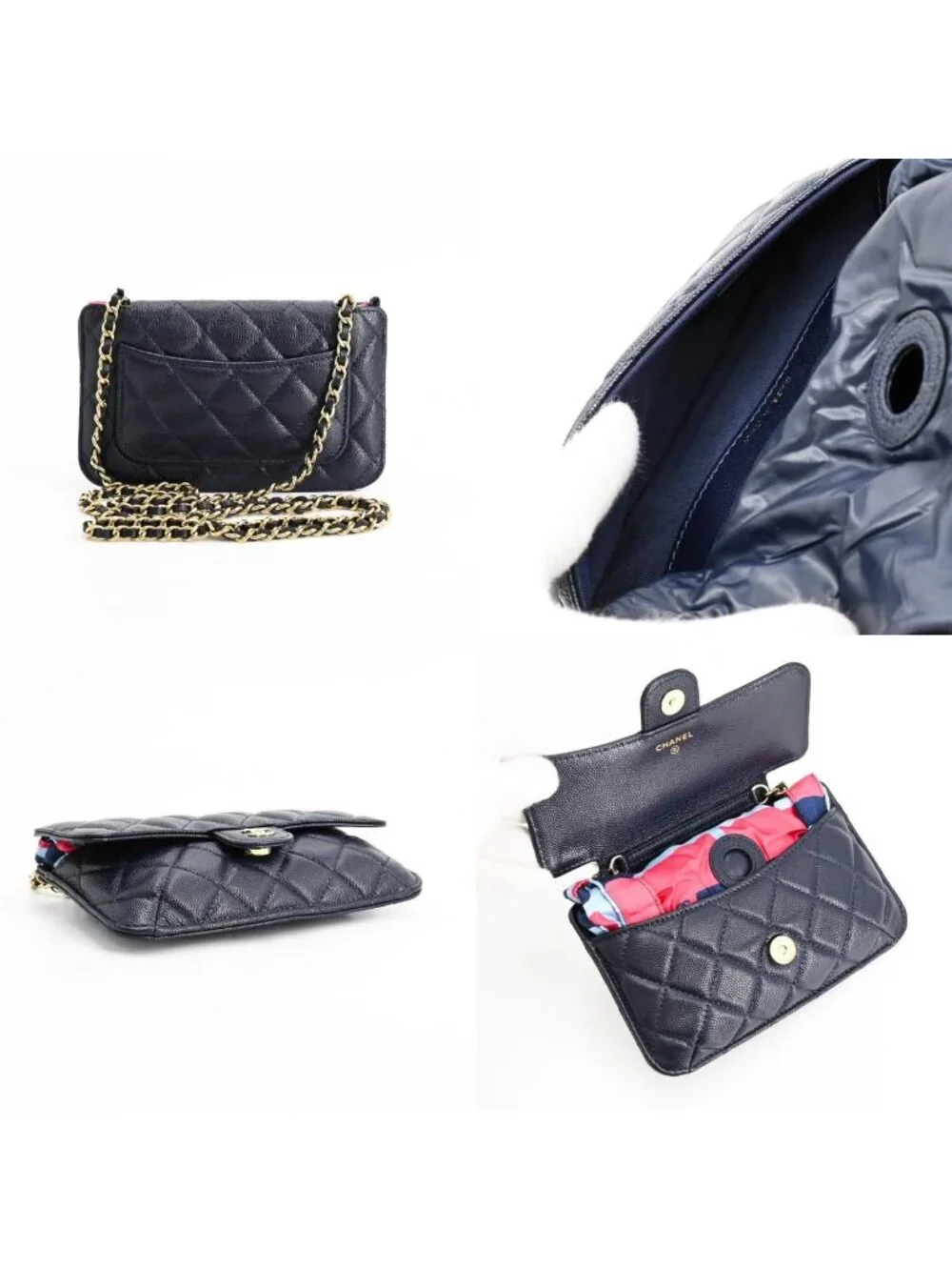 Chanel Tote Eco Totes Navy - Picture 8 of 10